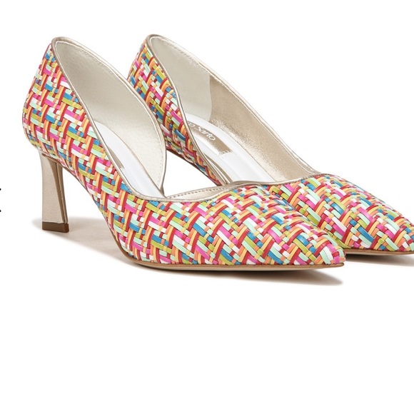 New in Box Franco Sarto Tana 5 multicolored pump - Picture 1 of 7